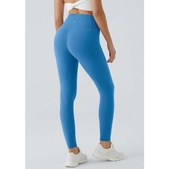 Halara UltraSculpt Leggings Small High Waisted Tummy Control Pocket Shaping S - Picture 3 of 10